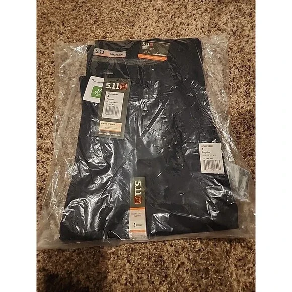5.11 Tactical 64369-724 TACLITE EMS Women's Size 4R Dark Navy Blue Brand New - Picture 4 of 7